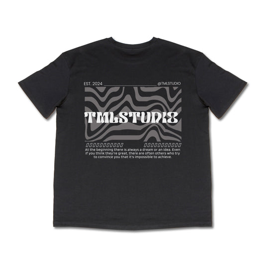 Dark Back Oversized T-Shirt