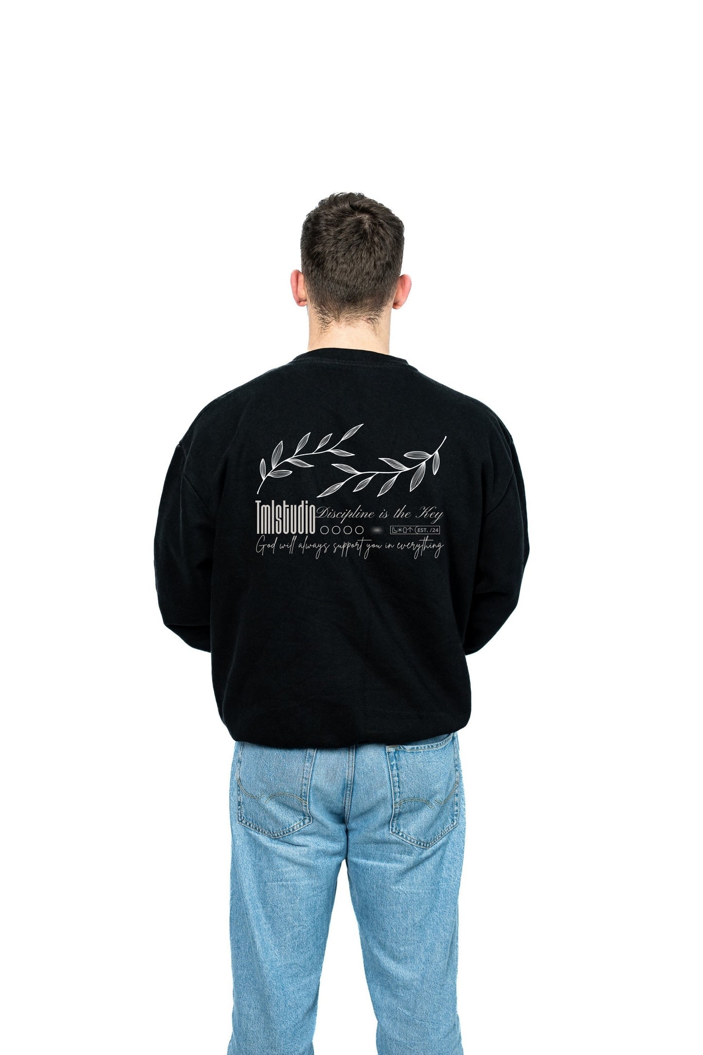 Leaf Oversized Sweatshirt