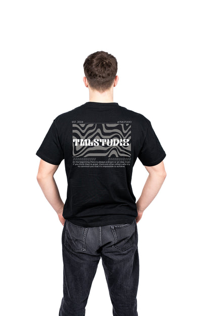 Dark Back Oversized T-Shirt