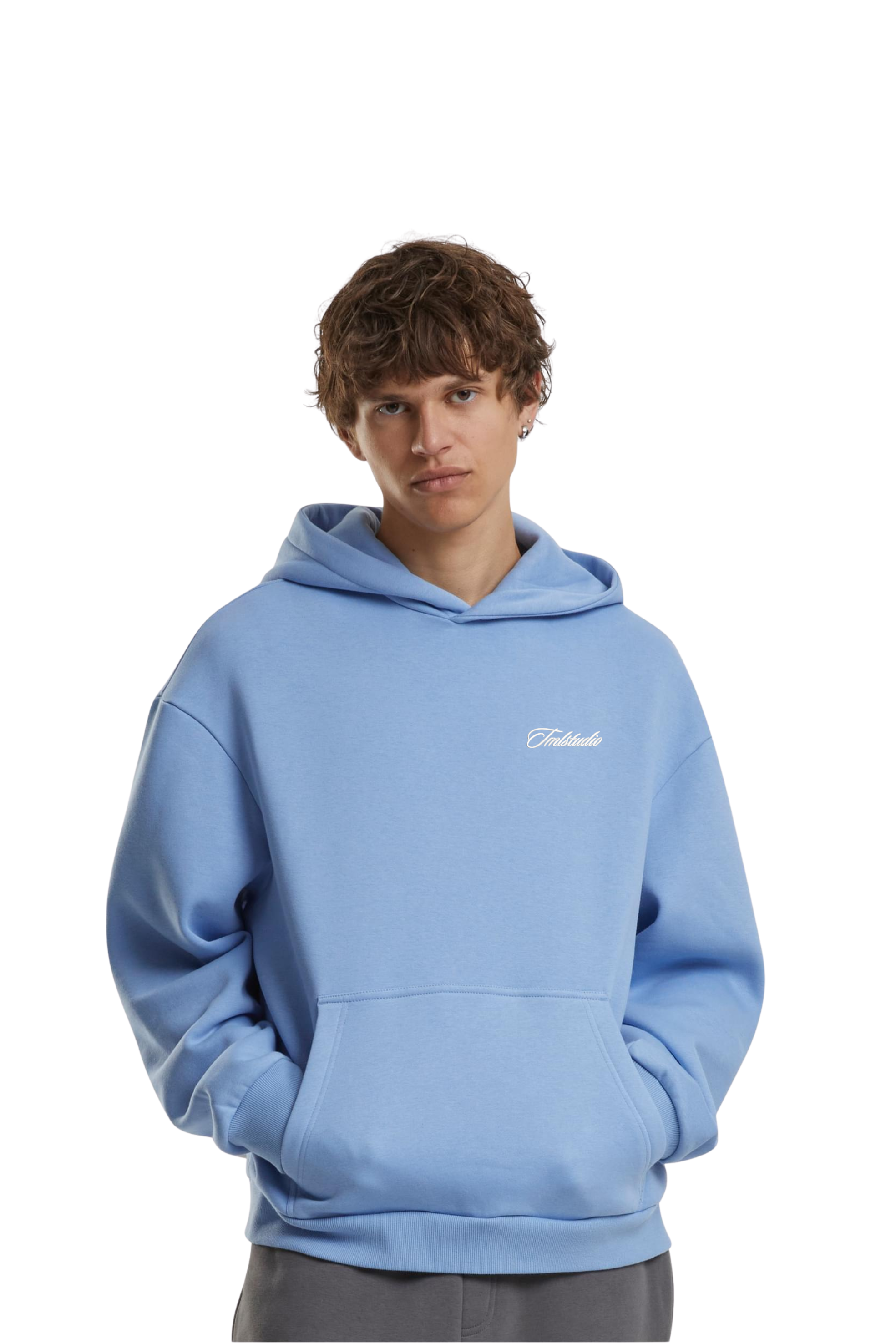 Basic Hoodie Baby Blue