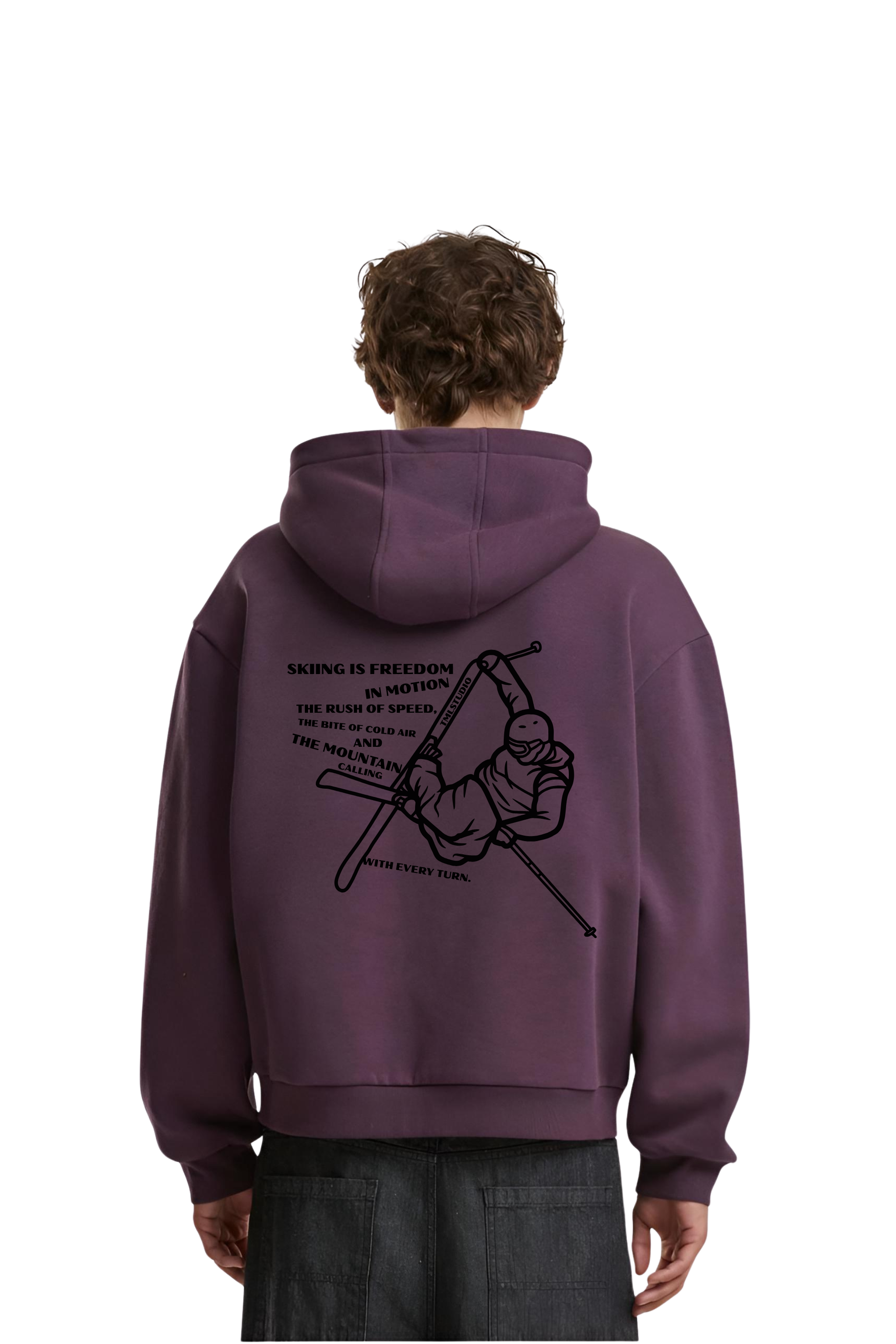 Ski Hoodie Midnight Violet